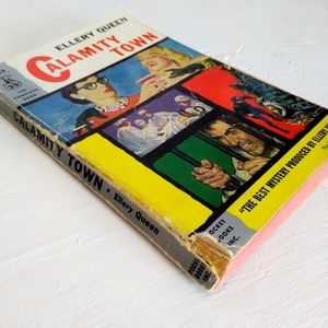Vintage Pulp Calamity Town Ellery Queen In PBK